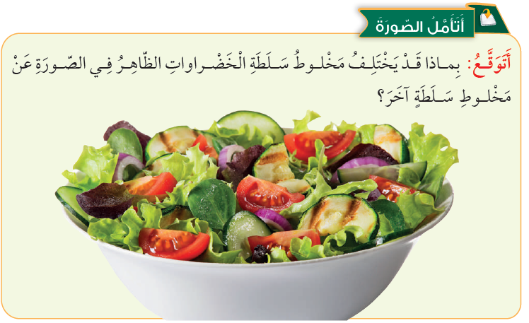 مخلوط سلطة الخضراوات مخلوط سلطة الخضراوات